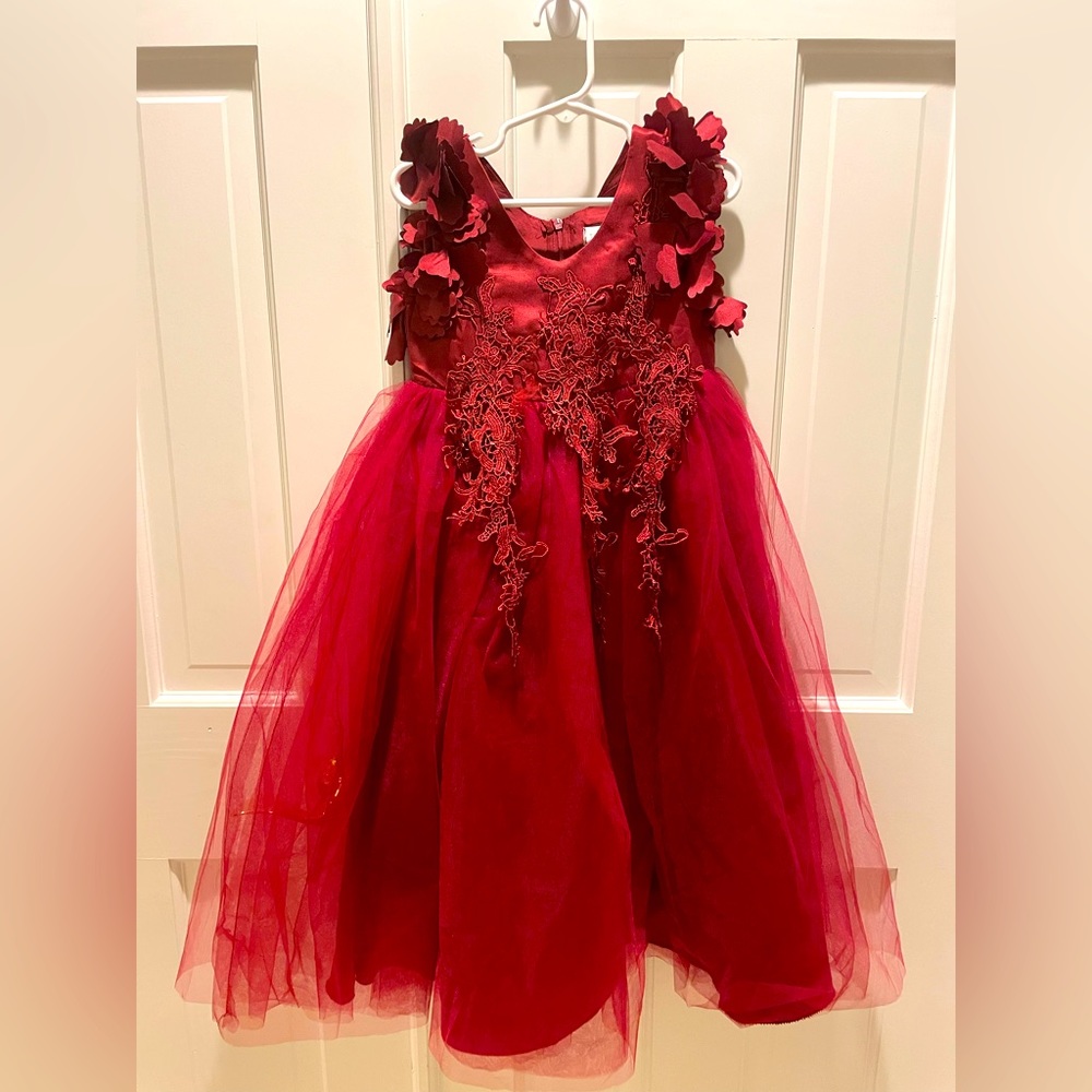 Trish Scully Bianca Gown Burgundy